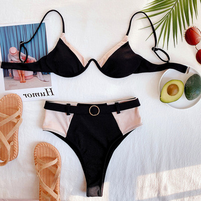 Μπικίνι Tiro Alto Γυναικεία μαγιό 2022 Μαγιό για κορίτσι Μαγιό Biquini Plus Size Maillot De Bain Femme Monokini Tankini