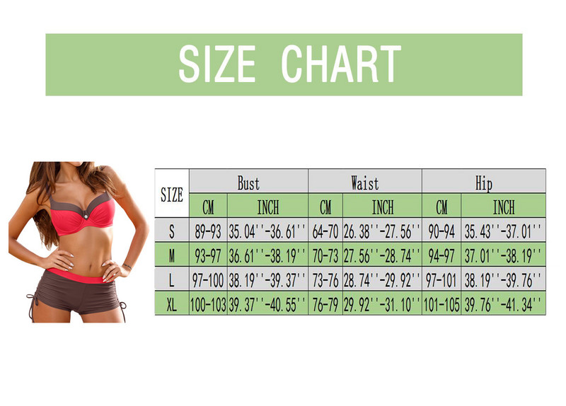 Costum de baie de vară cu pantaloni scurti pentru femei de culoare pură.