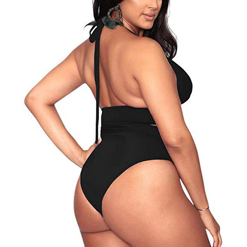 Bikiinikomplektid Naiste ujumistrikoo plusssuuruses kõrge vöökohaga kõhukontrolliga ujumistrikoo, mis katab suures suuruses naiste ujumisriided Tankinid