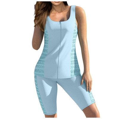 Női fürdőruha nagy méretű rövidnadrággal fürdőruhák kétrészes fürdőruhák fürdőruha Női bikini fürdőruha trend 2023