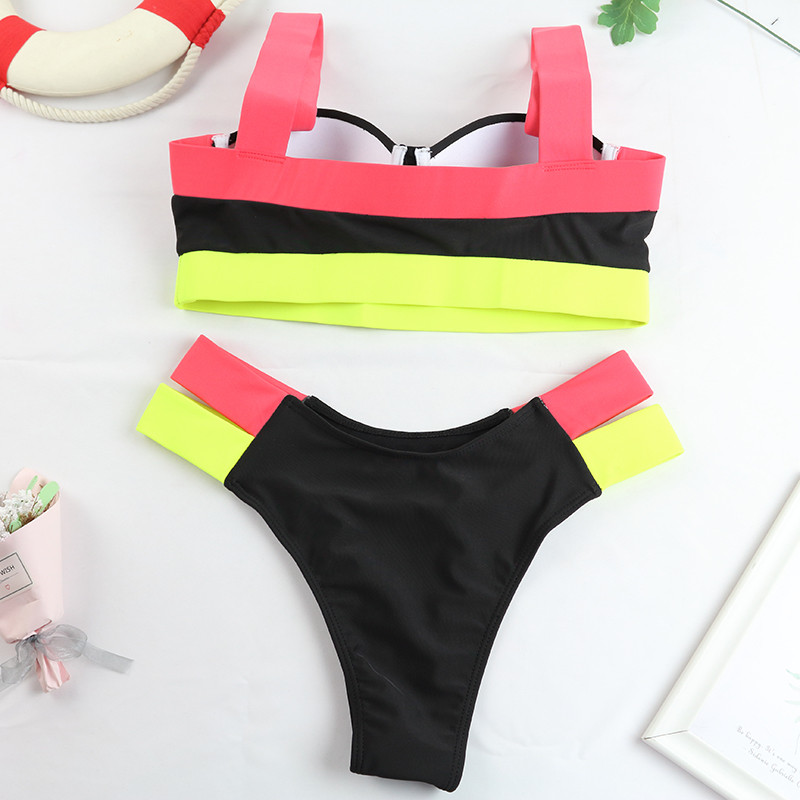 MUOLUX 2023 seksikas naiste push-up bikiinikomplekt, uus madala lõikega bikiinid rannaujumisriided ujumisriided Leopard biquini suvine supelkostüüm