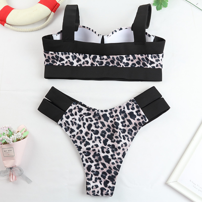 MUOLUX 2023 seksikas naiste push-up bikiinikomplekt, uus madala lõikega bikiinid rannaujumisriided ujumisriided Leopard biquini suvine supelkostüüm