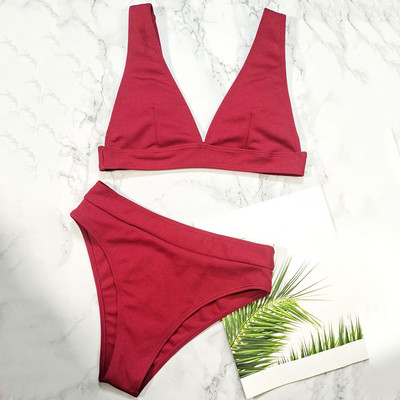 Naiste seksikas sidemega bikiinikomplekt Bandeau Push Up Brasiilia ujumisriided Rannarõivad ujumistrikoo Puuvillane string bikiinid naiste aluspesu