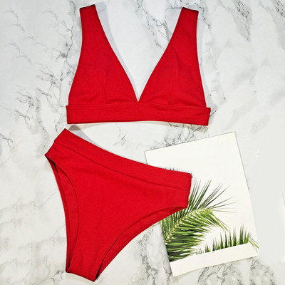 Naiste seksikas sidemega bikiinikomplekt Bandeau Push Up Brasiilia ujumisriided Rannarõivad ujumistrikoo Puuvillane string bikiinid naiste aluspesu