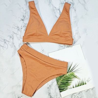 Naiste seksikas sidemega bikiinikomplekt Bandeau Push Up Brasiilia ujumisriided Rannarõivad ujumistrikoo Puuvillane string bikiinid naiste aluspesu