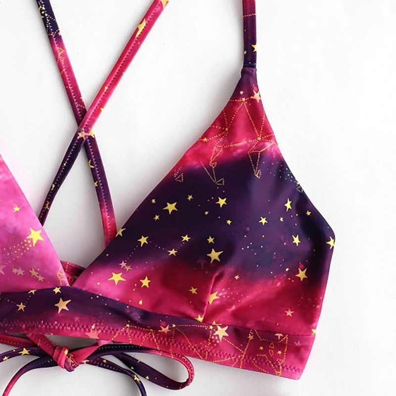 Seturi de bikini cu talie înaltă pentru femei Costum de baie din două piese Costum de baie cu nod de cravată Bikini 1 bucată Costume de baie pentru femei