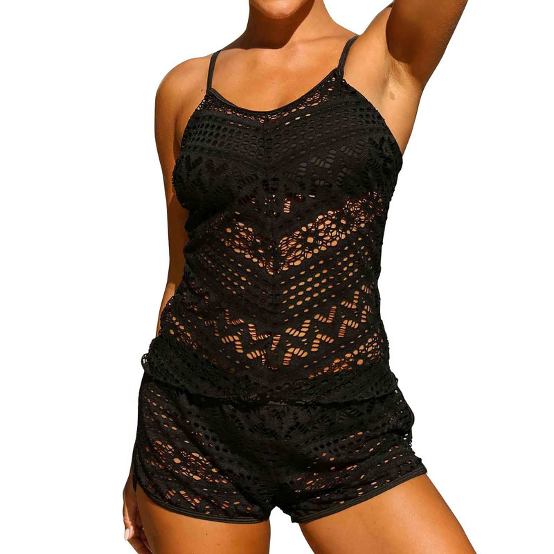 2-osalised vabaaja ujumistrikoode bikiinikomplekt, kõrge vöökohaga õõnsa alaosaga ujumiskostüümid vanad naiste lõhestatud kõrged bikiinitopid naistele