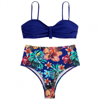 Wading Wire Free Tummy Control naiste lilleline ujumistrikoo Water Activity rõivad