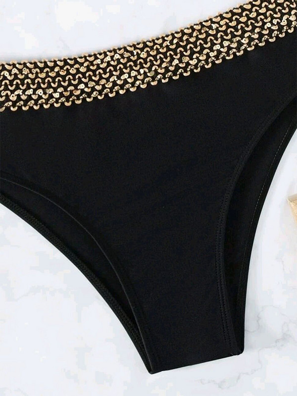 2023. aasta seksikad ujumisriided naiste ujumistrikoo, puhv varrukatega ujumiskostüüm rannariided, mustad bikiinid, kõrge vöökohaga bikiinikomplekt, rannariided