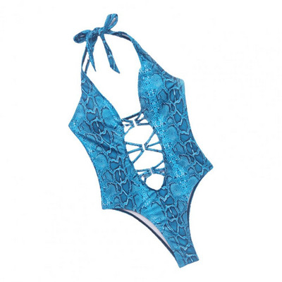 Ανθεκτικό στη χρήση ελαφρύ μαγιό με στάμπα από δέρμα φιδιού Μαγιό για Spa