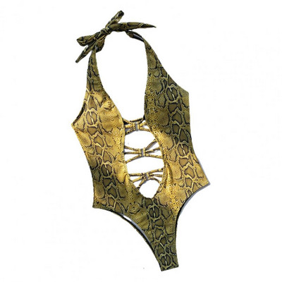 Ανθεκτικό στη χρήση ελαφρύ μαγιό με στάμπα από δέρμα φιδιού Μαγιό για Spa