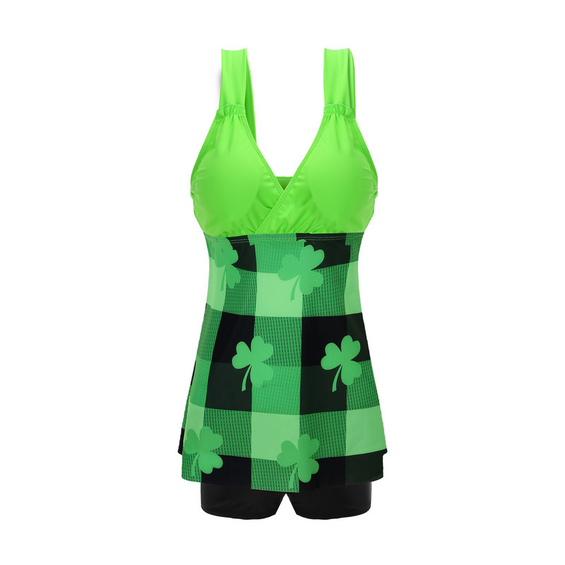 Costum de baie de vară 2023 Set de costume de baie sexy pentru femei Split Beach Costume de baie cu imprimeu digital Set tankini Set costume de baie brazilian de dimensiuni mari