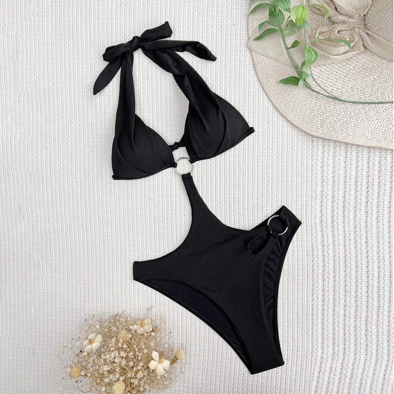 Costum de baie Sexy pentru femei Bikini Vară Înot îmbrăcăminte de plajă 2023 Femeie Conexiune Set două piese Costum de baie pentru baie pentru plajă cu nisip