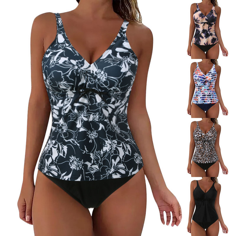 Retró női fürdőruhák 2023 új bikini női osztott napraforgó fürdőruhák lányoknak 1214 fürdőruha, rövidnadrág, női