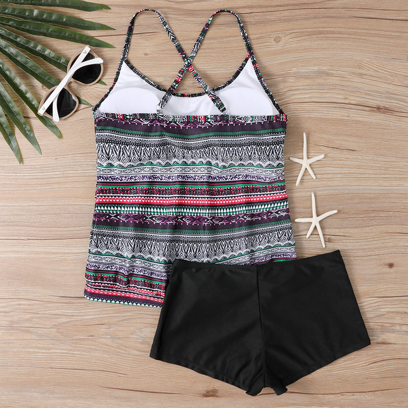 Naiste seksikas Slim Fit trükitud Sling poolitatud bikiinid suures suuruses ujumistrikoo Ujumisriided biquiinis feminino купальник женский Kuum bikiinikomplekt