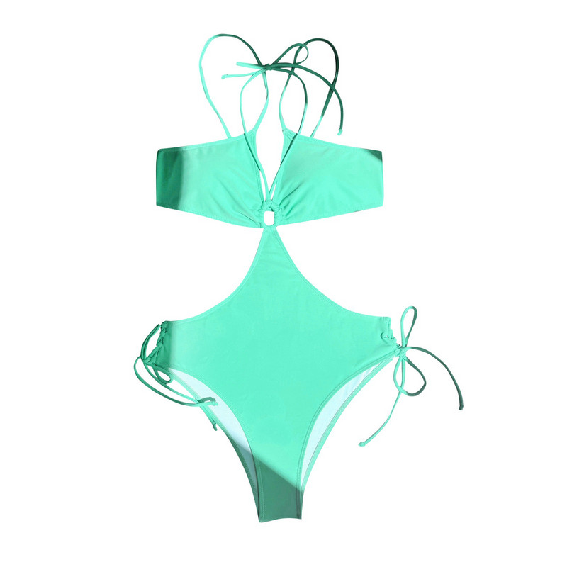 Costum de baie sexy dintr-o singură bucată Tankini de mărime mare Costum de baie monokini monokini solid 2023 Costum de baie cu talie înaltă