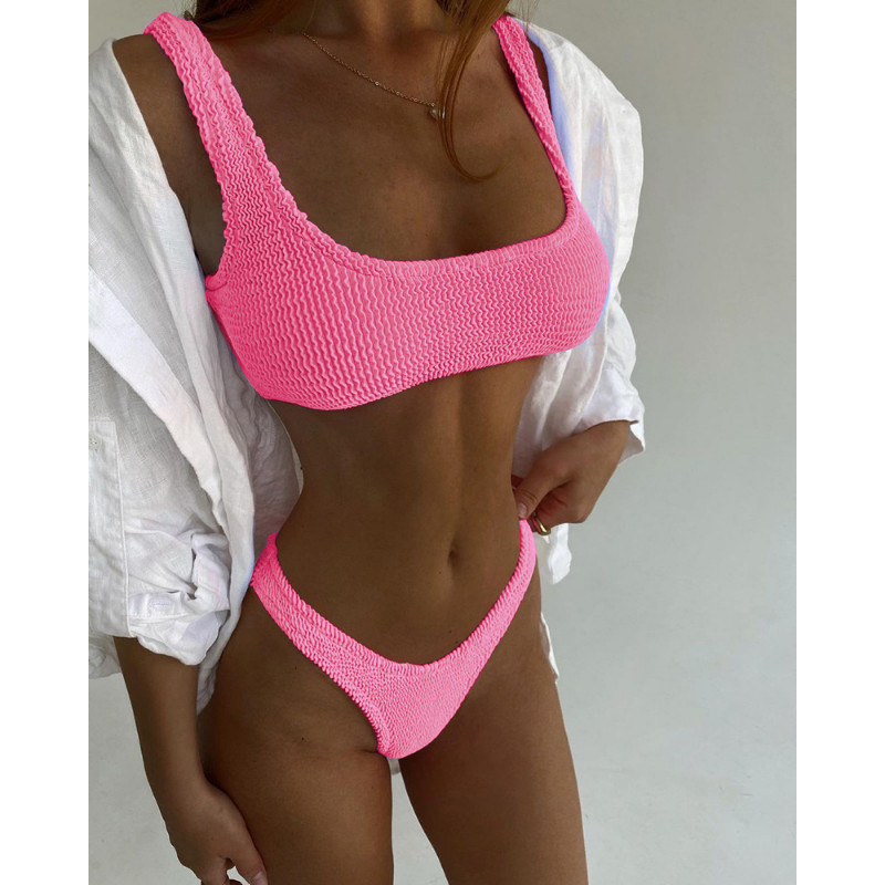 2023. aasta seksikad bikiinid naiste ujumiskostüümid, tõstetavad bikiinid rinnahoidja stringid, suured ujumistrikoo rannarihmad