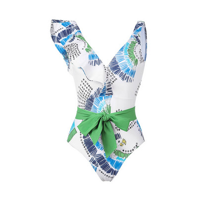 Costum de baie vintage pentru femei Costum de baie dintr-o bucată Bikini de lux Rochie de plajă fără spate Costum de baie de designer Îmbrăcăminte de surf de vară Îmbrăcăminte de plajă