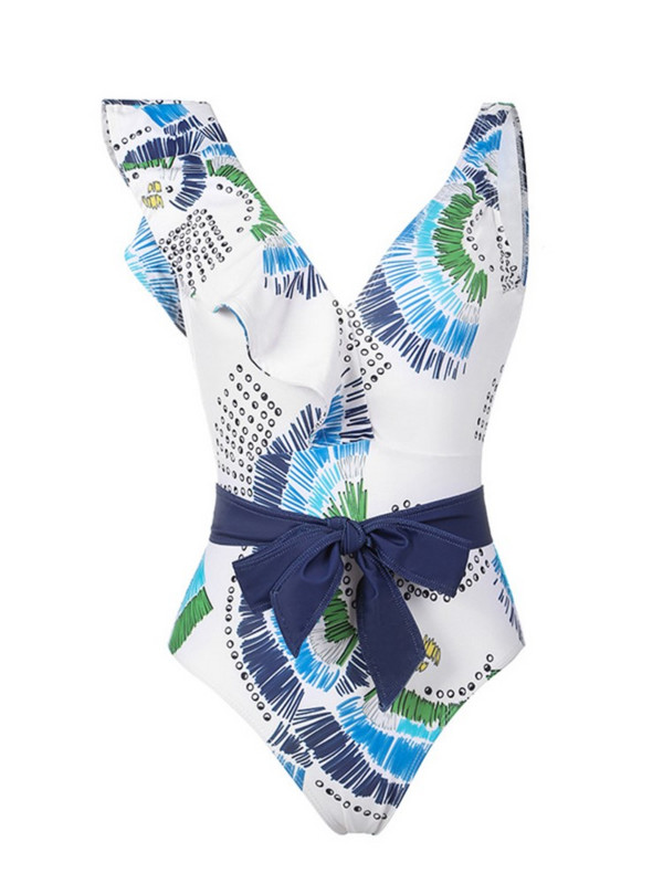 Costum de baie vintage pentru femei Costum de baie dintr-o bucată Bikini de lux Rochie de plajă fără spate Costum de baie de designer Îmbrăcăminte de surf de vară Îmbrăcăminte de plajă