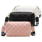 2022 г. Малка чанта Messenger за жени Trend Lingge Embroidery Camera Женска мода Дамски чанти през рамо Crossbody Чанта за мобилен телефон