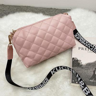 2022 г. Малка чанта Messenger за жени Trend Lingge Embroidery Camera Женска мода Дамски чанти през рамо Crossbody Чанта за мобилен телефон