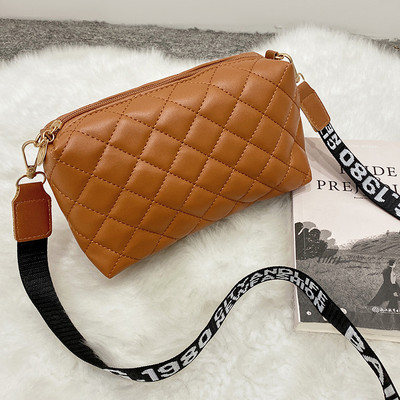 2022 г. Малка чанта Messenger за жени Trend Lingge Embroidery Camera Женска мода Дамски чанти през рамо Crossbody Чанта за мобилен телефон