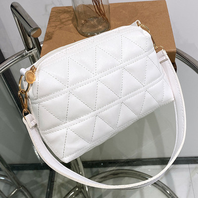 2022 г. Малка чанта Messenger за жени Trend Lingge Embroidery Camera Женска мода Дамски чанти през рамо Crossbody Чанта за мобилен телефон