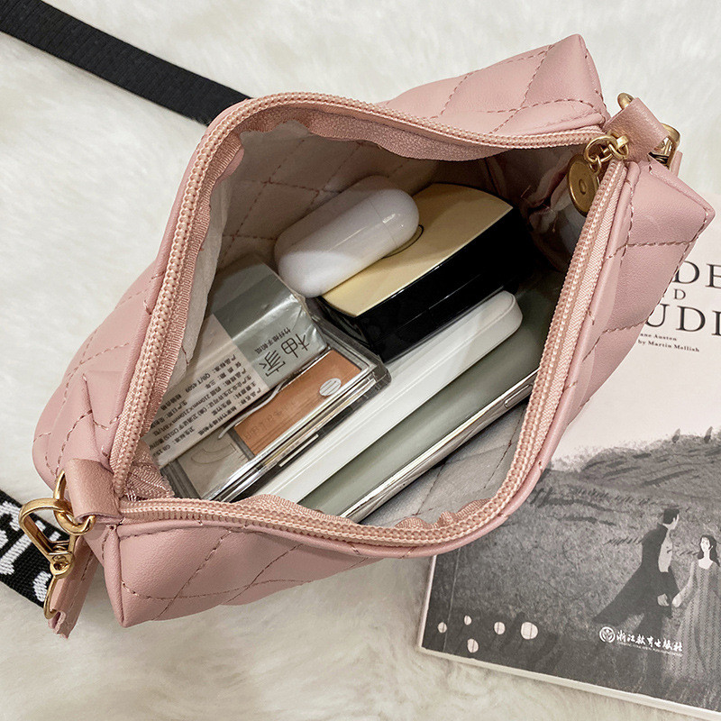 2022. aasta väike käekott naistele Trend Lingge tikandiga kaamera Naiste mood Naiste õlakottid Mobiiltelefoni kott