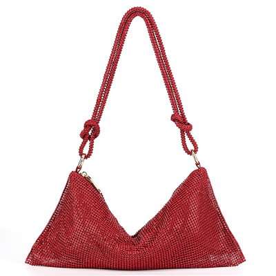 Geantă de seară cu strasuri de modă pentru femei, pentru petrecere de cină, poșete de nuntă, poșetă de designer pentru femei, geantă de umăr la subrat