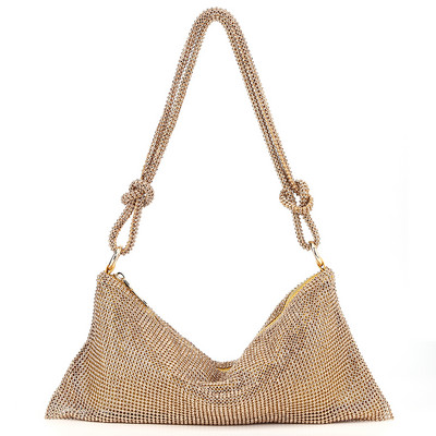 Geantă de seară cu strasuri de modă pentru femei, pentru petrecere de cină, poșete de nuntă, poșetă de designer pentru femei, geantă de umăr la subrat