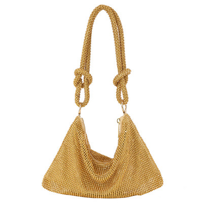 Geantă de seară cu strasuri de modă pentru femei, pentru petrecere de cină, poșete de nuntă, poșetă de designer pentru femei, geantă de umăr la subrat