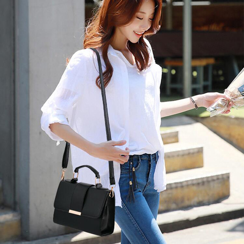 Driga 2022 suvemood Naiste kott Nahast käekotid PU-õlakott Väikesed klapiga põikkotid naiste käekotid