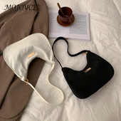 Γυναικείες τσάντες ώμου μονόχρωμες νάιλον Τσάντες ώμου Μικρές τσάντες μισοφέγγαρου τσάντες αγγελιοφόρων πολυτελών σχεδιαστών ρετρό γυναικείες τσάντες ώμου