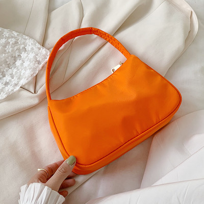 Γυναικείες τσάντες ώμου μονόχρωμες νάιλον Τσάντες ώμου Μικρές τσάντες μισοφέγγαρου τσάντες αγγελιοφόρων πολυτελών σχεδιαστών ρετρό γυναικείες τσάντες ώμου