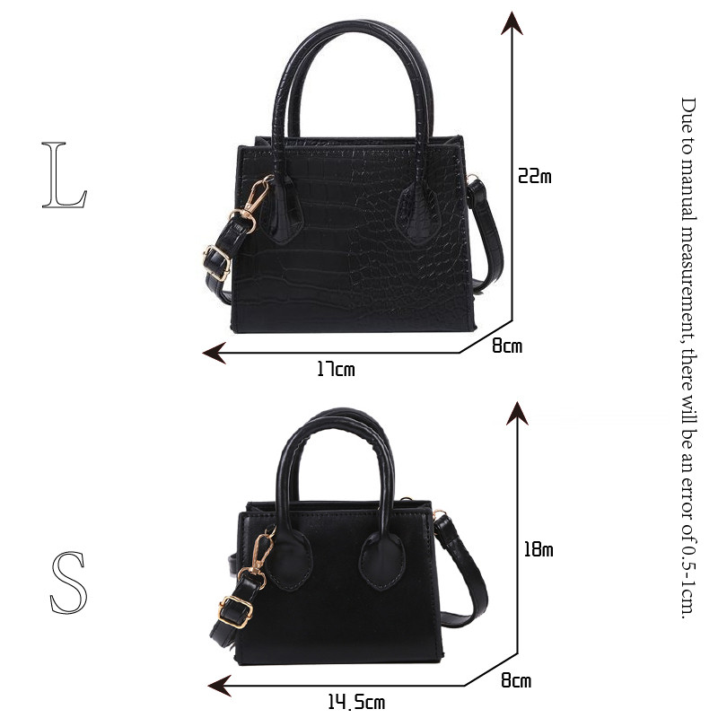 2023 Crocodile Pattern PU Δερμάτινες τσάντες χιαστί για γυναίκες Αλυσίδα γυναικείες τσάντες ώμου Mini τσαντάκια ταξιδιού Jacquemus bag