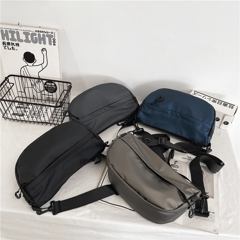 2023 Casual μονόχρωμες γυναικείες τσάντες Πολυτελής ντιζάιν τσάντα ώμου νάιλον υφασμάτινη τσάντα κινητού τηλεφώνου Lady Messenger Χονδρική