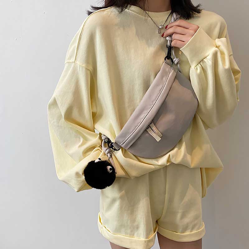 Õlakotid naistele vabaaja soliidne mood Lihtne armas ripats Naiste disainiga käekott Kevadel uus naiste Crossbody kott