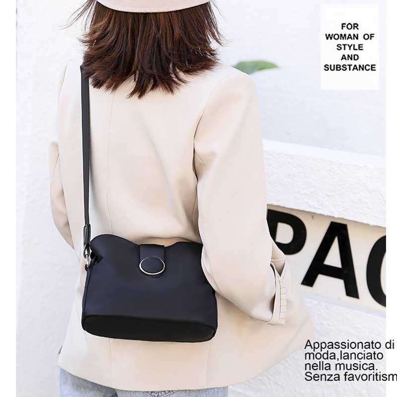 Vintage nailonist veekindel õlakott Naiste metsik Crossbody kott Lihtne messenger kott igapäevane naiste käekott reisimiseks naiste rahakott Bolso