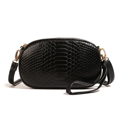 Γυναικεία μόδα νέα δερμάτινη τσάντα ώμου 2022 με σχέδιο κροκόδειλου πρώτης στρώσης διαγώνια τσάντα τσάντα αγελάδας πορτοφόλι τσάντα κινητού τηλεφώνου