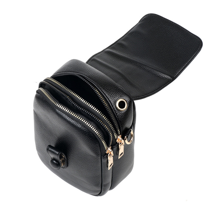 Väike käekott naistele Ühevärviline Crossbody kott Naiste õlakott Kvaliteetne käekott Naiste telefonikott