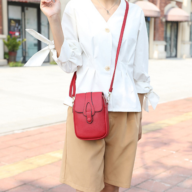 Väike käekott naistele Ühevärviline Crossbody kott Naiste õlakott Kvaliteetne käekott Naiste telefonikott