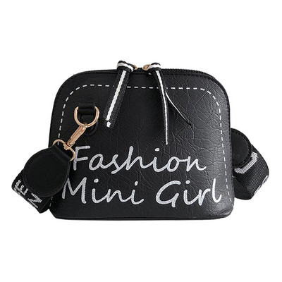 Kaasaskantavad Shell Crossbody kotid Väikeste tähtedega Trükkimine Patchwork PU nahast käekotid Vabaaja õlakotid puhkuseks