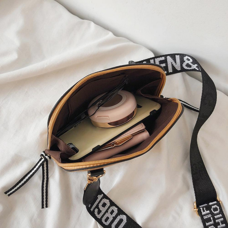 Kaasaskantavad Shell Crossbody kotid Väikeste tähtedega Trükkimine Patchwork PU nahast käekotid Vabaaja õlakotid puhkuseks