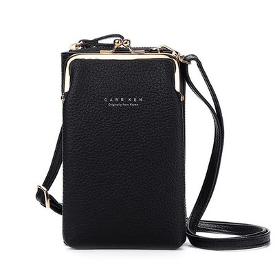 Geestock Bolsa Feminina naiste telefon Crossbody kott Pu nahast mini õlakott Reisimiseks kaasaskantav mündikott kaardikott