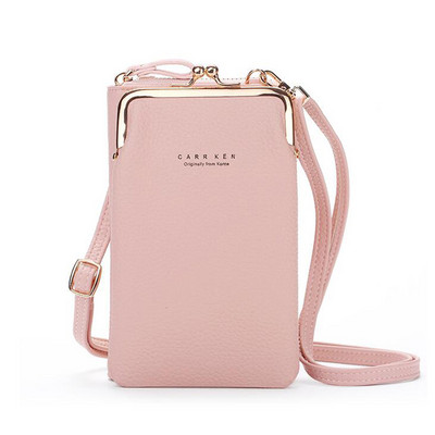 Geestock Bolsa Feminina naiste telefon Crossbody kott Pu nahast mini õlakott Reisimiseks kaasaskantav mündikott kaardikott