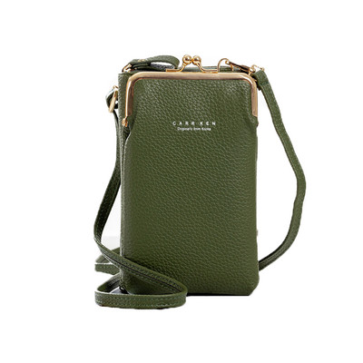 Geestock Bolsa Feminina naiste telefon Crossbody kott Pu nahast mini õlakott Reisimiseks kaasaskantav mündikott kaardikott