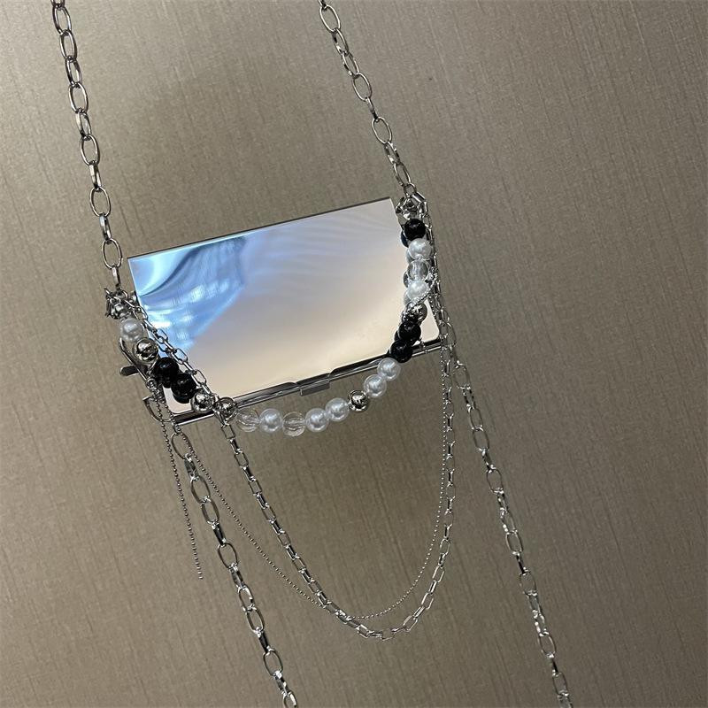 Naiste kott Shell 2023 uus mood ketid metallist kaardikott Euroopa-Ameerika stiilis õlakott Käekott rahakott vöökott Kvaliteetne