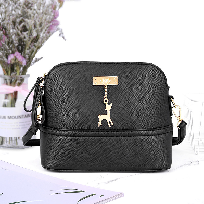 Ybyt Genți de modă pentru femei 2022 Genți de umăr Vintage Shell pentru femei Poșete mici și genți de mână, ocazional, pentru cumpărături, geantă neagră