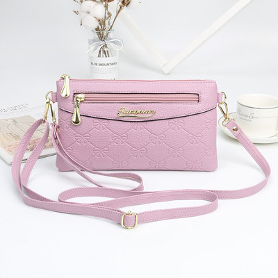 PU-nahast reljeefsed õlakotid naistele Uued moodsad multifunktsionaalsed Crossbody kotid Odav naistekott, mugav randmerihm