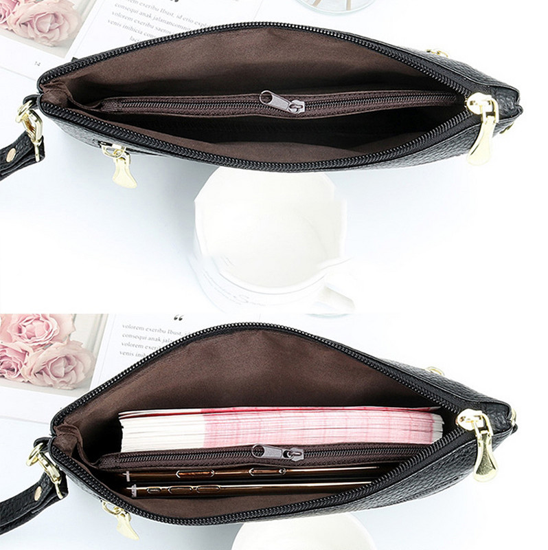 PU-nahast reljeefsed õlakotid naistele Uued moodsad multifunktsionaalsed Crossbody kotid Odav naistekott, mugav randmerihm